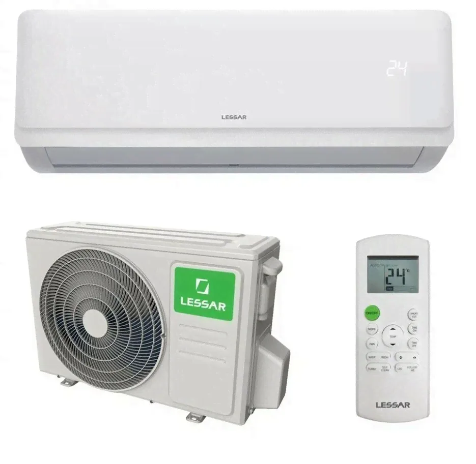 Кондиционер Lessar R32 Cool+ LS-H07KFE2 / LU-H07KFE2, белый-0